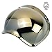Biltwell Bubble Shield Gold Mirror - Anti-fog, Scratch Resistant, UV/A UV/B Resistant