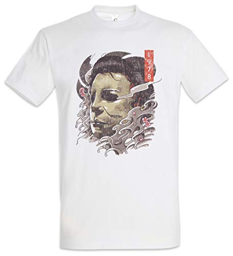 Urban Backwoods Michael Mask Portrait Camiseta De Hombre T-Shirt Blanco Talla M