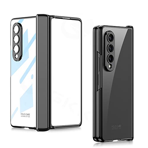 Coque Galaxy Z Fold 4 transparente à charnière magnétique
