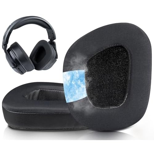 SOULWIT Kühlgel Ersatz Ohrpolster für Turtle Beach Stealth 600 Gen 2/600 Gen 2 USB/600 Gen 2/600 Gen3(600XB)/500 XB MAX Wireless Gaming Headset, Ersatzpolster mit geräuschisolierendem Schaumstoff