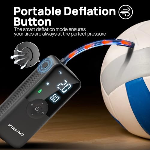 Bomba de ar elétrica portátil para pneus de bicicleta, bomba de ar de motor compacto – Bomba de ar i