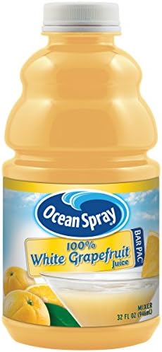 Ocean Spray White Grapefruit Mixer Bottle, 32 Ounce Bottles (Pack of 12)