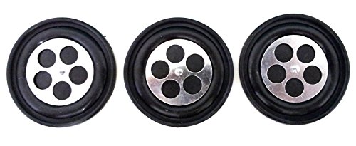 JSP Manufacturing Polaris Seadoo Tigershark Yamaha Diaphragm Mukuni Mikuni carb Carburetor diaphram 640 770 900 1000 1100 587 657 717 787 947 951 650 750 780 785 (3Pack)