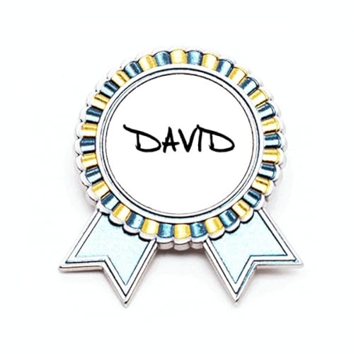 Broche David en métal taille M pour trophée de vainqueur