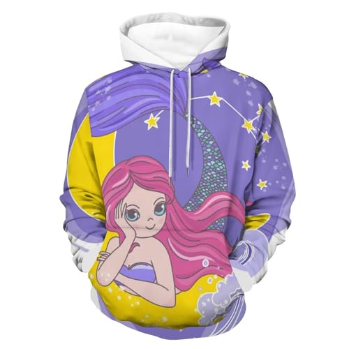 Sweats à capuche manche longue UMENG coupe mixte et finitions soignées S