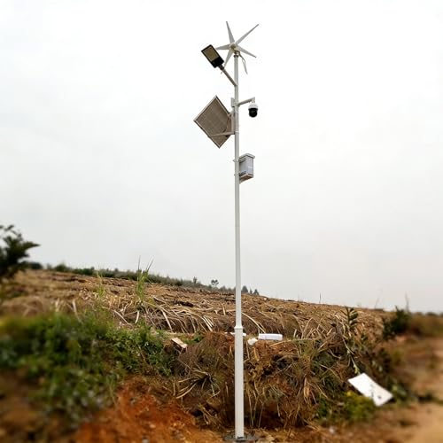Poteau pour caméra de surveillance extérieure, sécuriser votre jardin - 2