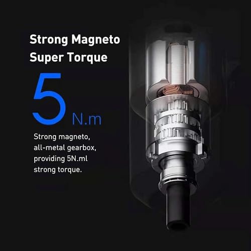 Image of Xiaomi Mi Cordless Screwdriver 3.6V, 2000mAh Rechargable Battery. Patented One-piece body with USB-C charging port. High 5-N.m Torque Cordless Portable Screwdriver with 12 pieces of S2 Steel Bits
