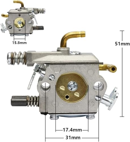 Carburateur tondeuse à gazon et tronçonneuse Komatsu pièce de rechange thermique - 7
