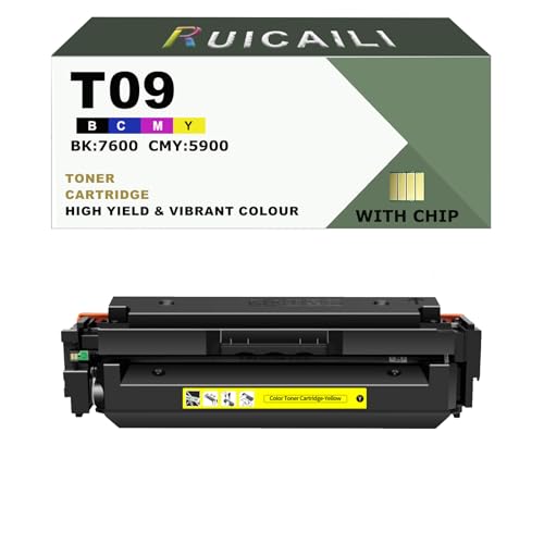 Toner T09 jaune compatible pour remplacer la cartouche de votre Canon MF1127C