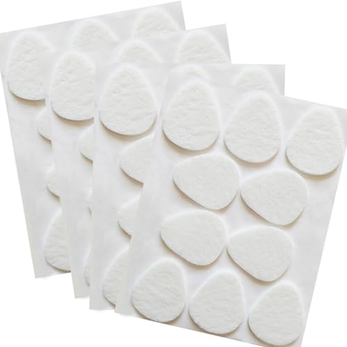 Metatarsal Pads for Women and Men 40 Pieces, Felt Ball of Foot Cushion, Adhesive Forefoot Pads Forefoot Cushion Pads, Foot Pads for Forefoot and Sole Support, Metatarsalgia Mortons Neuroma