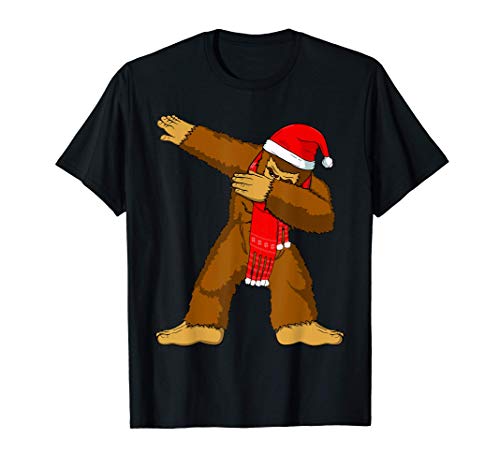 Funny Dabbing Pie Grande Regalos de Disfraces de Navidad Camiseta