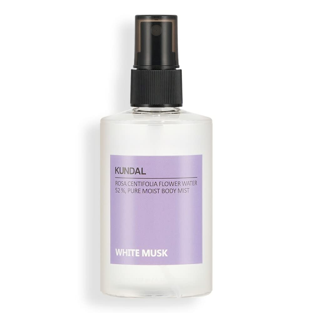 KUNDALOfficial Pure Body Mist, 4.0 fl oz (128 ml), Pure Body Mist 4.0 fl oz (128 ml), Folia Roses, 52% Flowers