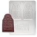 Cybrtrayd Life of the Party H171 Halloween RIP Tombstone Grave Bar Chocolate Candy Mold in Sealed Protective Poly Bag Imprinted with Copyrighted Cybrtrayd Molding Instructions