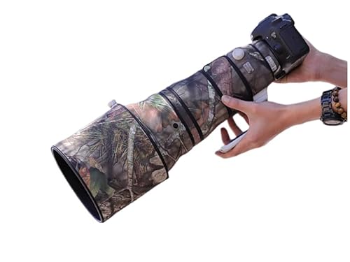 CHASING BIRDS 迷彩防水レンズコート CANON RF 400mm F2.8 L IS USM用 防雨レンズ保護カバー (松の木, 1.4X および 2.0X テレコンバーターを含む)