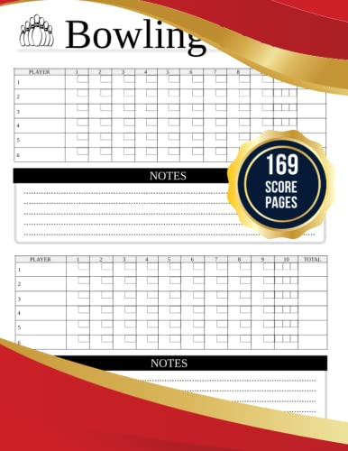 Bowling Score Sheets: Bowling game score keeper | Great pads | Score cards