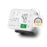 medisana BW 355 Handgelenk-Blutdruckmessgerät, Blutdruck- und Pulsmesser mit Ampel-Skala und Speicherfunktion für 2 Benutzer, Blutdruckmanschette mit Aufbewahrungsbox