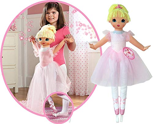 Anico Well Made Play Doll For Children La Bella Ballerina, 36" Tall, Pink #TOP2