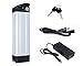 FuShield 48V 6AH E-Bike Lithium Battery for 48V Electric Bicycle with 110-240V Charger