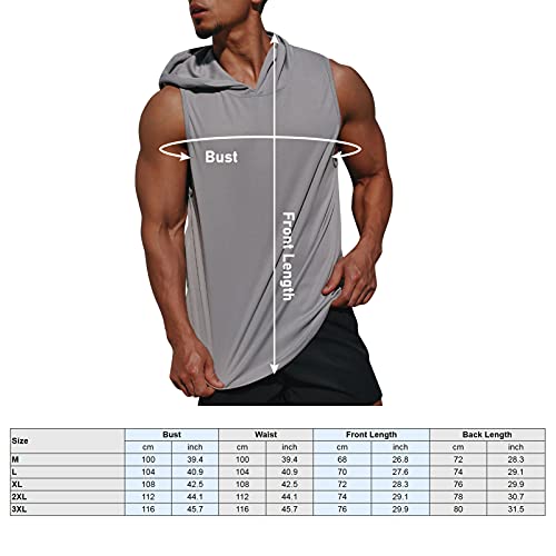 Camisa Esportiva,KKcare Colete masculino com capuz esporte basquete ginásio treino de secagem rápida