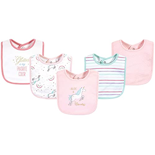 Image of Hudson Baby Unisex BabyCotton Bibs