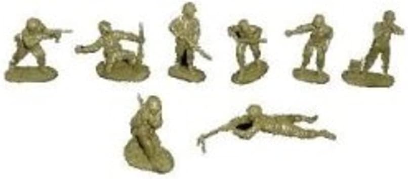 Soldiers WWII GIs 54mm 1/32 Scale