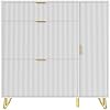Produktbild von Shoe Cabinet WOLWES Schuhkipper Schmal Schuhe Schrank Schuhkommode Schuhaufbewahrung Für High-Top-Schuhe, Stiefel, Hausschuhe, Turnschuhe (Size : 60 * 24 * 120cm Schuhschrank Weiss