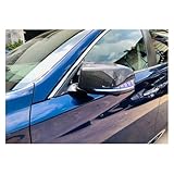 Door Mirror Covers Caps for Infiniti for Q50 Q60 QX30 Q70 2014-2020 Rearview Side Mirror Cover Wing Cap Exterior Door Case Trim Sticker Carbon Fiber Black(Gloss Black) - Image 4