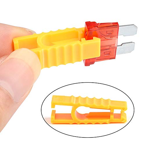 Yorten Kit de sortimento de fusíveis de lâminas de 105 peças para carros porta-fusíveis compatíveis