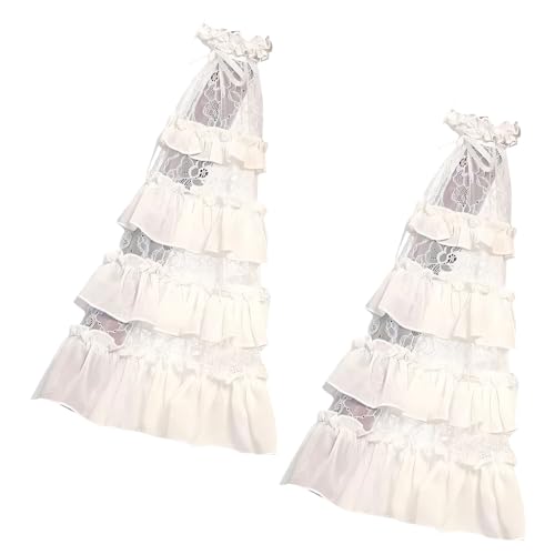 Mangas de encaje acampanadas ideales para sesiones de fotos y fiestas de novia