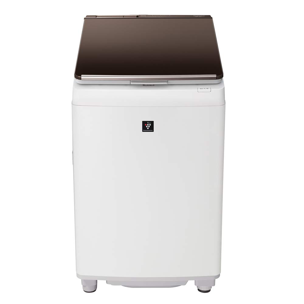 Amazon | シャープ SHARP 洗濯機 洗濯乾燥機 ガラストップ 穴なし槽 