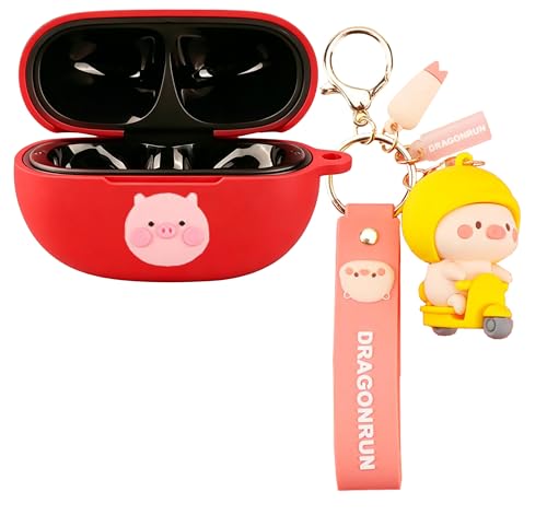 KOMININA For EarFun Clip 2 �p �P�[�X ���� ���C�����X �C���z���P�[�X EarFun Clip 2 �p �J�o�[ �����[�d�\ �C���z���J�o�[ �����h�~ �L�Y�h�~ �ϏՌ� �h�� �h�o �y�� �V���R�� �w�b�h�z���P�[�X ���� �L