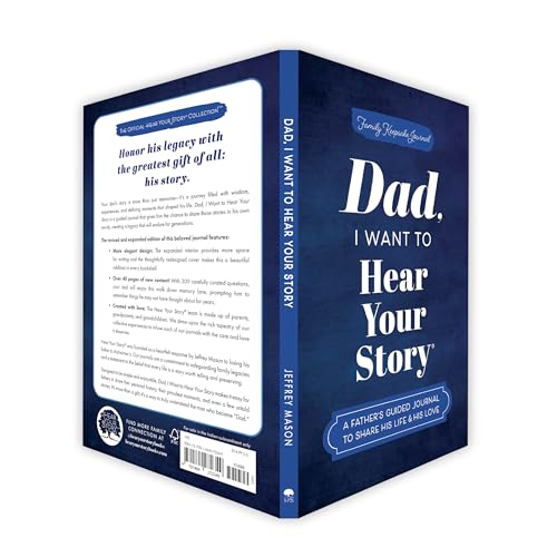 Image of Dad, I Want to Hear Your Story (Expanded Edition): A Father's Guided Journal to Share His Life and His Love (Hear Your Story Books) | #1 Amazon Bestseller | Perfect Gift for Fathers