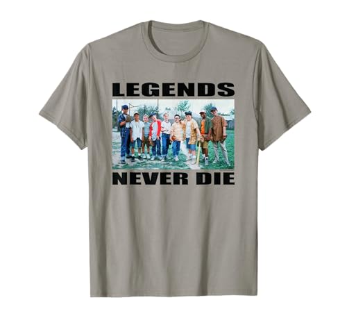 The Sandlot Legends Never Die Quote Official 1993 Movie Tees T Shirts for Men and Women