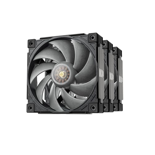 Image of MACH120-3IN1 120mm Case Fan: 3 Pack PWM Quiet PC Fans with FOC Motor - 4 Pin LCP High Speed Computer Cooling Fan with 500-3000 RPM