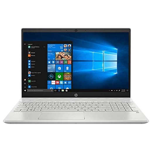 HP - PC Pavilion 15-cw1043nl Notebook, AMD Ryzen 5 3500U, RAM 8 GB, SSD 256 GB, Grafica AMD Radeon Vega 8, Windows 10 Home, Schermo 15.6" FHD Antiriflesso, Audio Bang&Olufsen, Fast Charge, Argento
