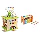 Hape E1810 - Motorikwürfel Kleine Tierchen, aus Holz, ab 12 Monate & E0305 - Xylophon und Hammerspiel, Klopfbank, aus Holz, ab 12 Monate