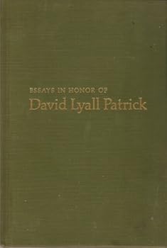 Hardcover Essays in Honor of David Lyall Patrick Book
