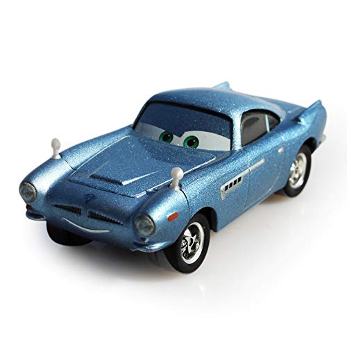 Modèle de voiture Pixar Cars 3 2 Finn Mcmissile Fly Bomb Metal Diecast Alliage Modèle de voiture jouet pour enfants 1:55