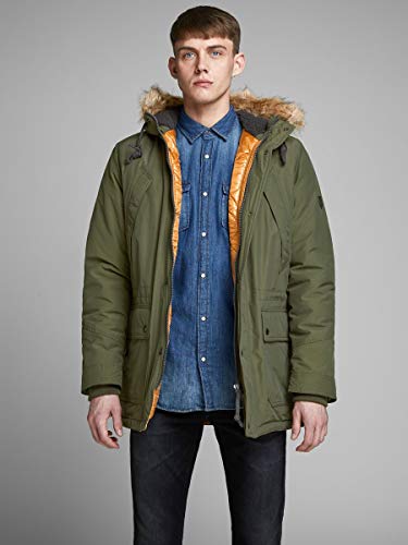 Jack & Jones JPRFRED Arctic Parka STS, Verde