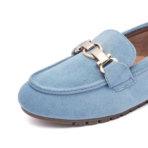 Image of VERDASCO Women's Loafers Comfort Slip-Ons Flat Work Shoes Casual Moccasins Penny Loafers Lady Dress Shoes