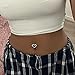 Harlermoon Heart Belly Button Rings CZ Crystal Belly Button Rings 14G Surgical Steel Piercing Jewelry (heart gold)