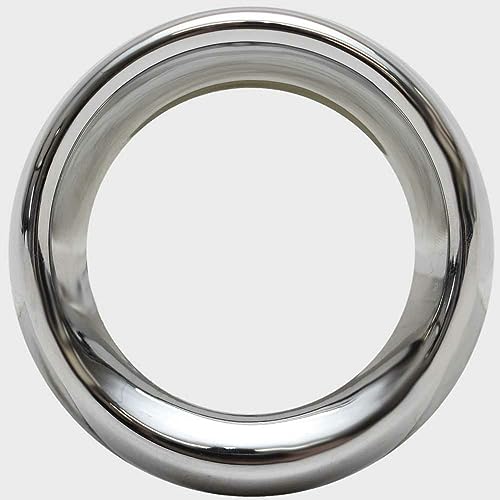 Boat Eyebrow Gauge Bezel 118162 | 1 7/8 Inch Silver Plastic