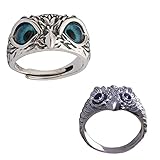 【Material type】Owl ring uses only high-grade materials to make handmade jewelry, made of high-quality alloy materials. All jewelry meets the inspection standards and is harmless to your health.