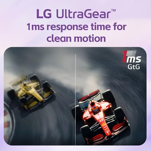Image of LG 32 inch Ultragear Monitor, QHD IPS Display, 200Hz, 1ms GtG, G-SYNC Compatible, AMD FreeSync Premium, 99% sRGB, HDR10, HDMI 2.0, Display Port 1.4, Ergonomic Height /Tilt /Pivot /Swivel Adjustable Stand