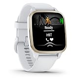 Garmin Venu Sq 2 - GPS-Fitness-Smartwatch mit 1,4" AMOLED Display, Schlafanalyse mit Sleep Score und über 25 Sport-Apps. 24/7 Gesundheitsdaten, Garmin Pay, bis zu 11 Tage Akkulaufzeit und wasserdicht.