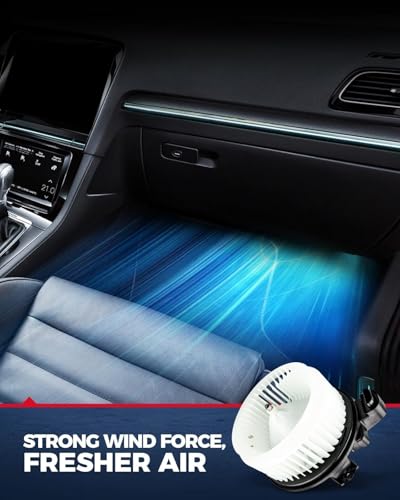 Image of KAX AC Blower Motor Compatible with Grand Cherokee 2011-2019, Grand Caravan 2008-2020, Durango 2011-2019, Town & Country 2008-2016 - HVAC Heater Blower Motor Replaces# 75842