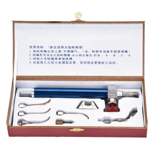 Gas Torch Jewelry DIY Welding Soldering Melting Making Tool Kit with Torch Tip