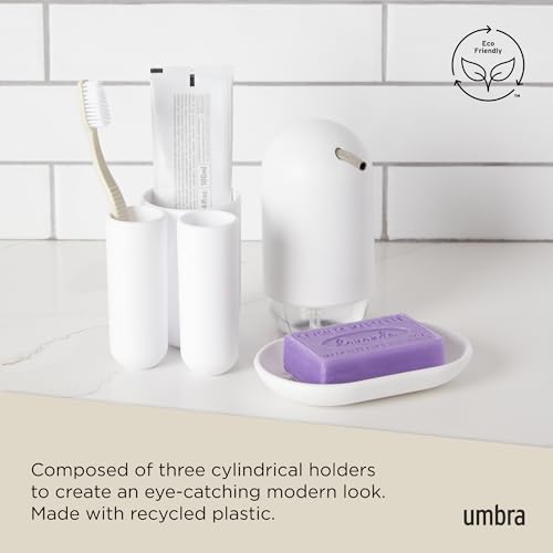 Image of Umbra Touch Toothbrush Holder, White