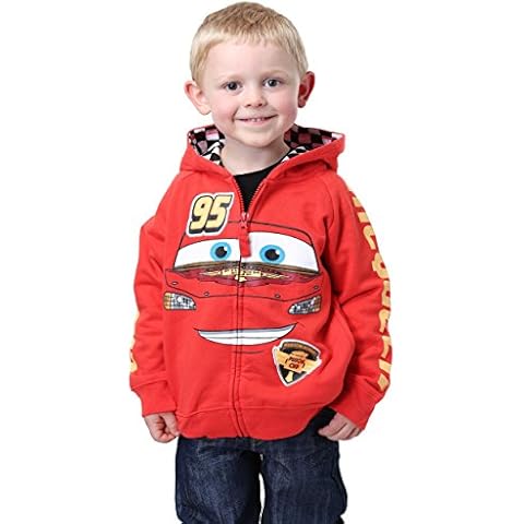 Disney Cars '95 Red Zip-Up Hoodie Cover