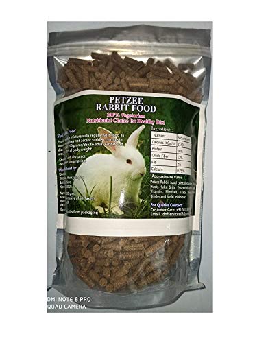 Petzee Rabbit Food, Nutrition Diet, Big Pellets (950gm)